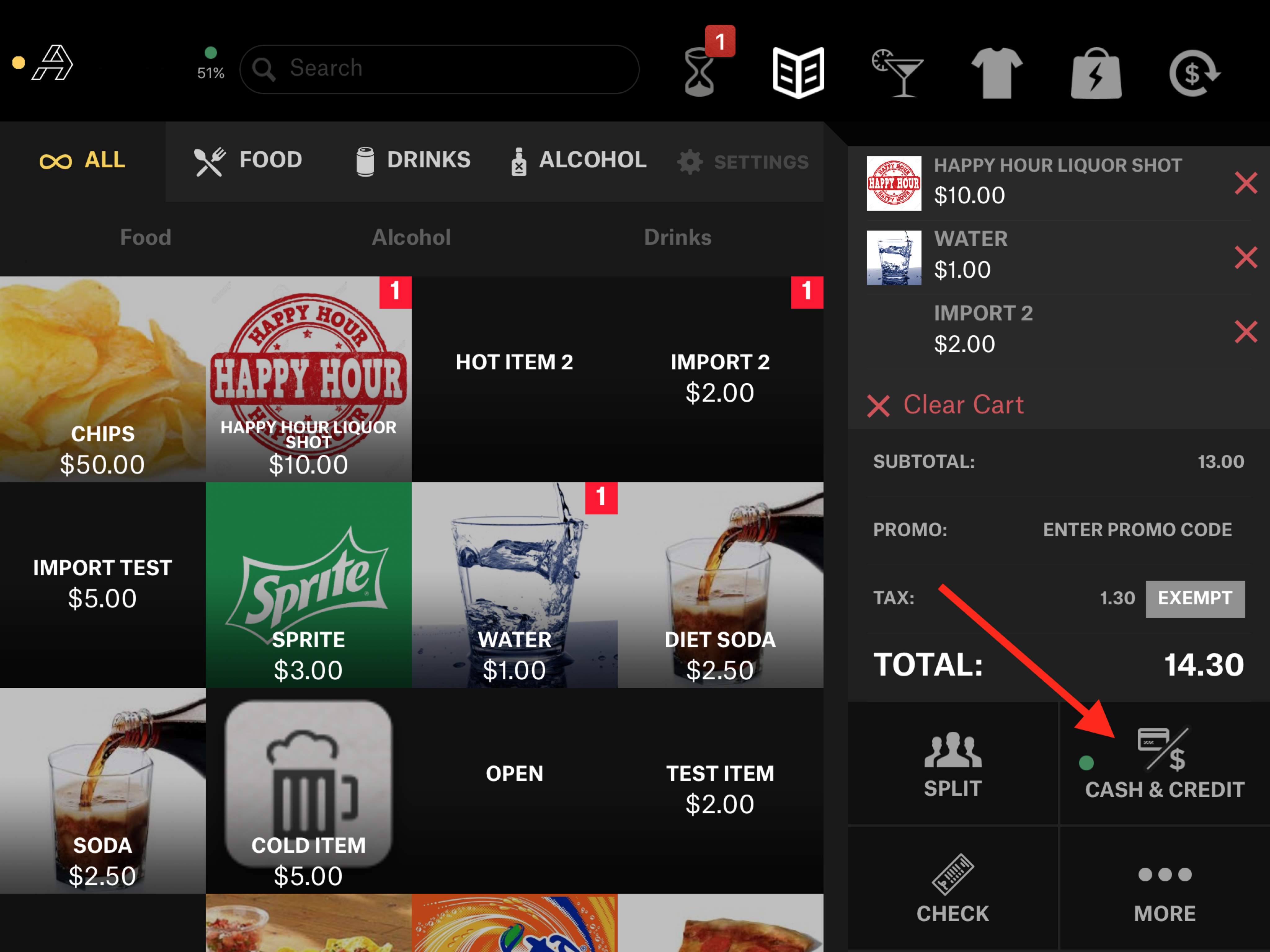 How to Make a Cash or Credit Transaction 1.jpg