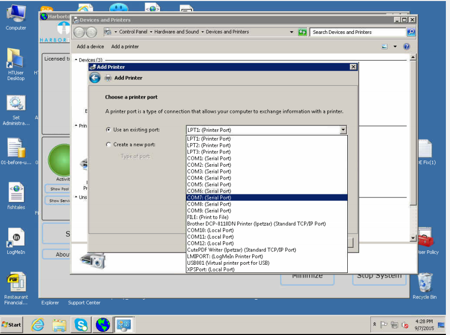 Create “Generic / Text Only” Printer Shift4 Knowledge