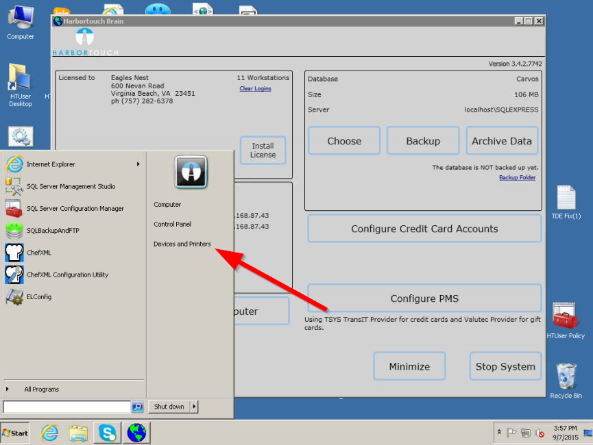 Create “Generic / Text Only” Printer Shift4 Knowledge