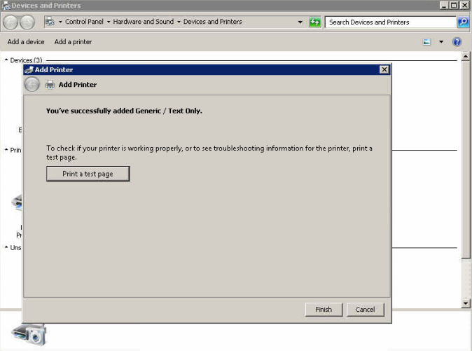 Create “Generic / Text Only” Printer Shift4 Knowledge
