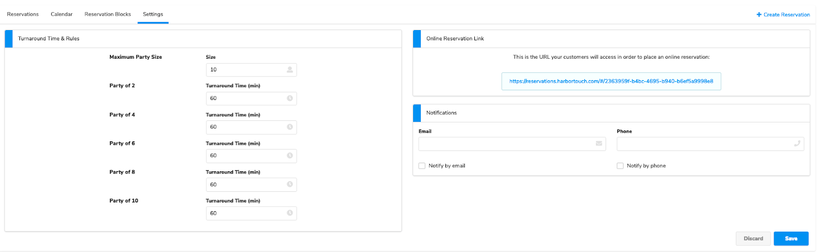 Reservations Overview On Lighthouse Business Manager – Shift4 Knowledge