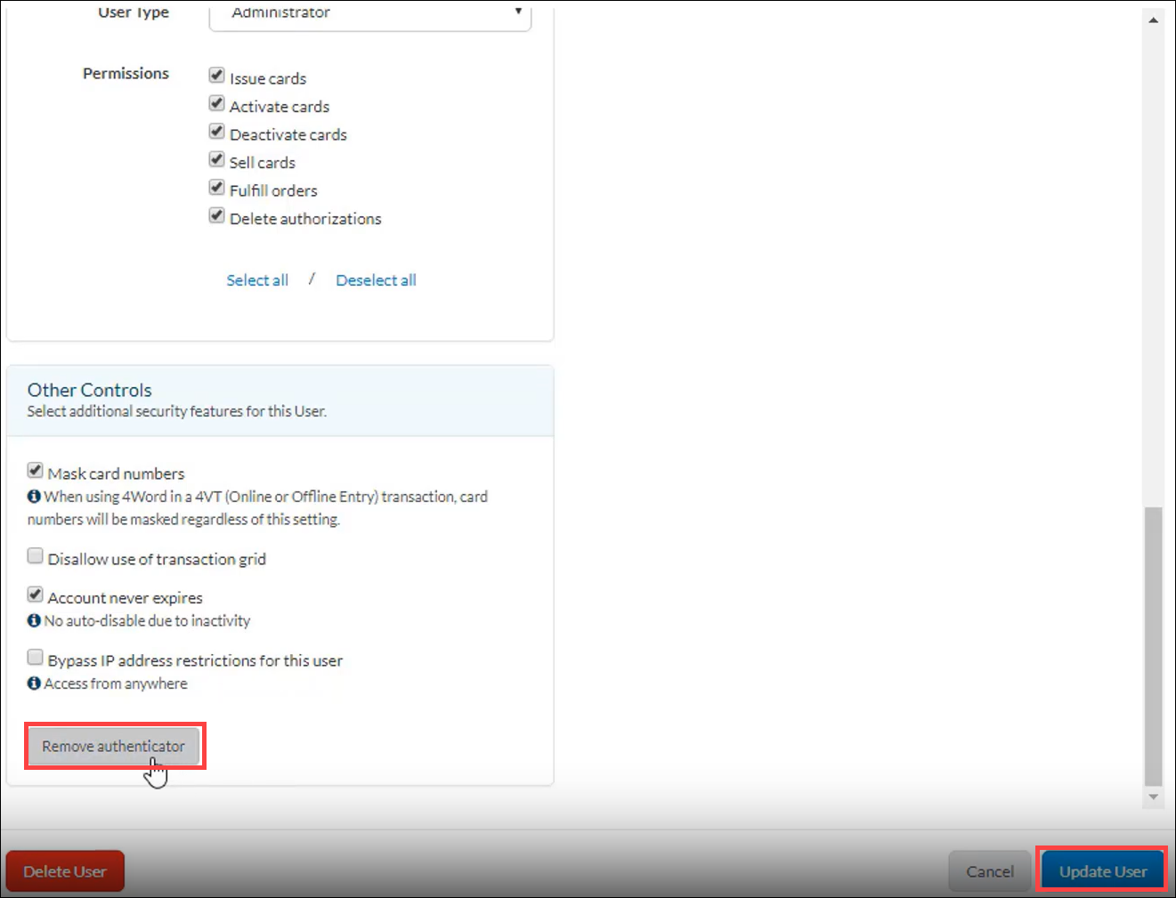 LTM remove authenticator and update.png