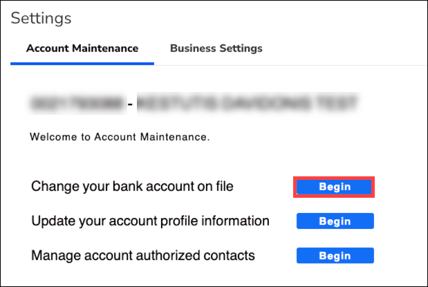 Customer hub bank account selection.png